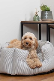 Lords and Labradors Regency Stripe Striped High Sided Dog Bed - Image 1 of 4