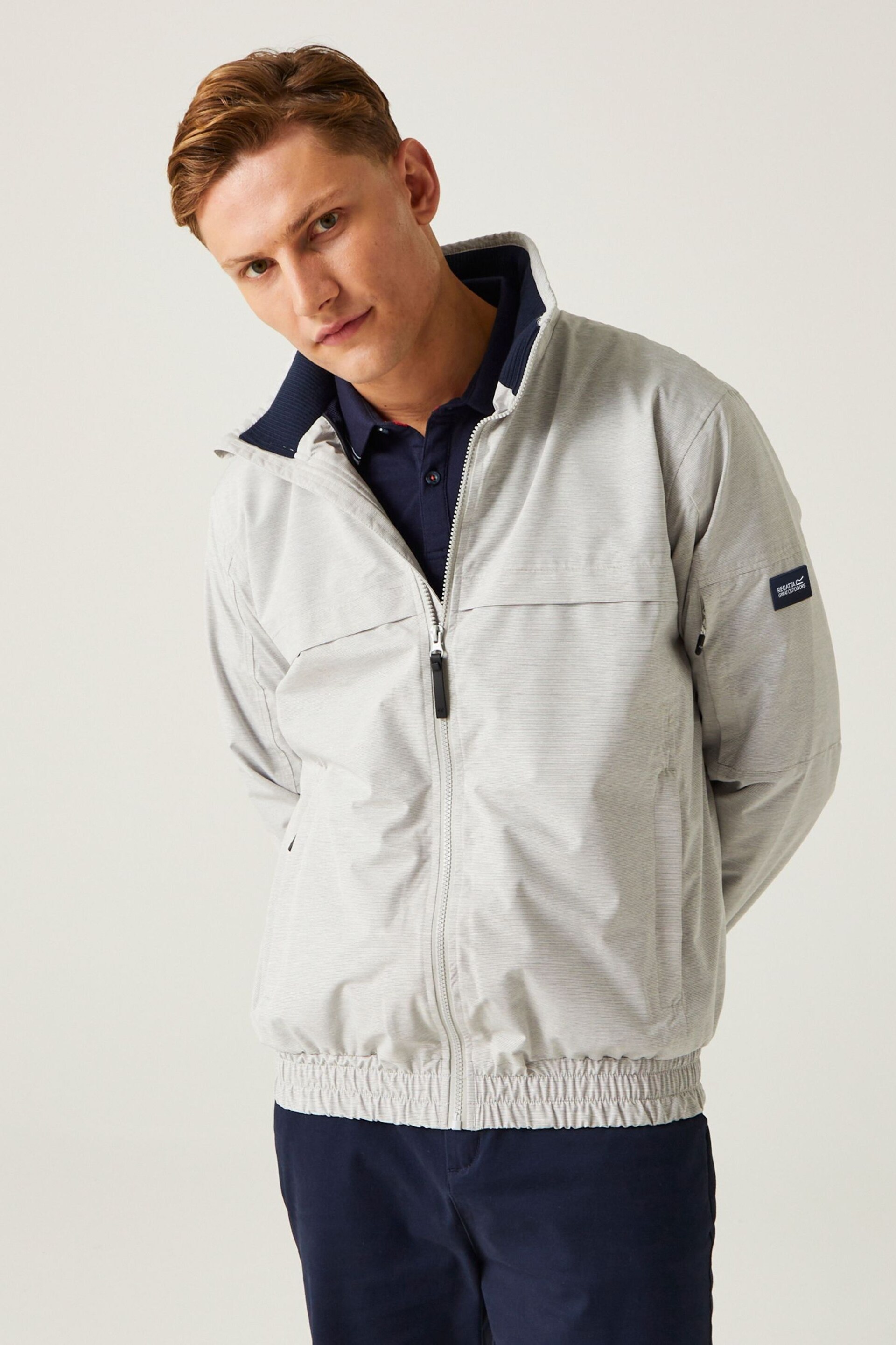 Regatta Silver Shorebay II Waterproof Jacket - Image 1 of 9