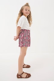 FatFace Purple Paisley Print Flippy Shorts - Image 1 of 5