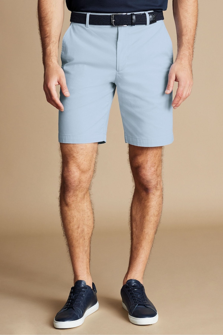 Charles Tyrwhitt Blue Cotton Shorts - Image 1 of 5