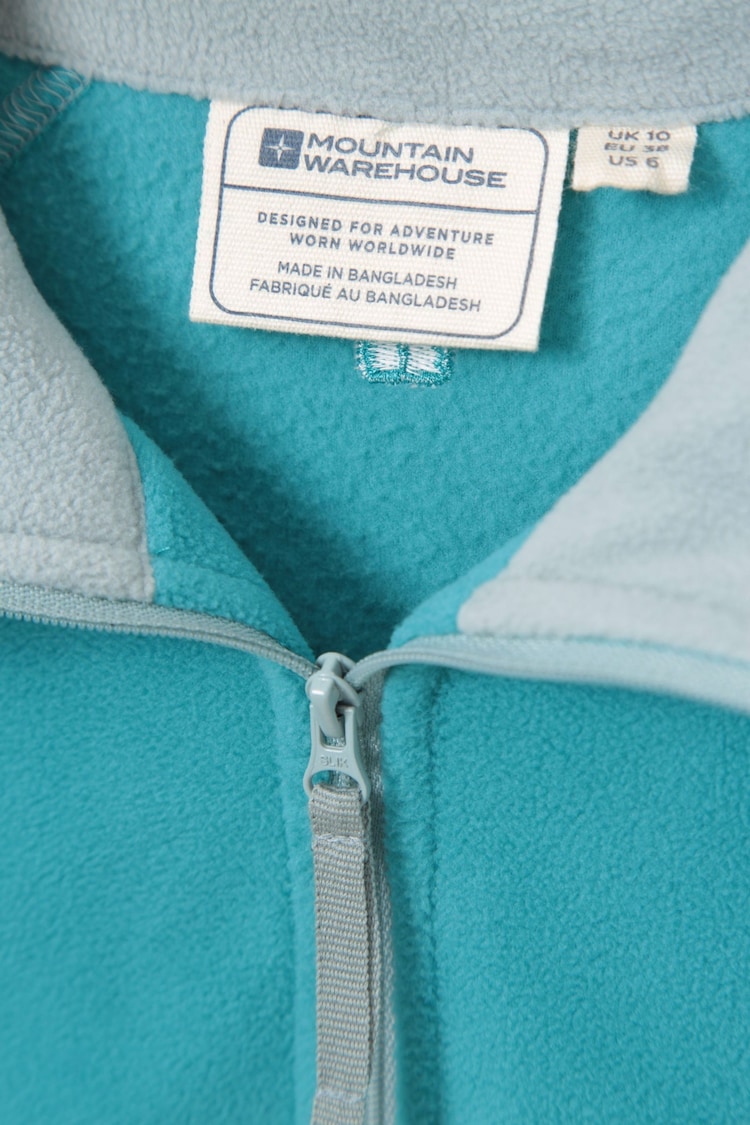 Mountain Warehouse Blue Women Montana Microfleece Top - Image 5 of 5