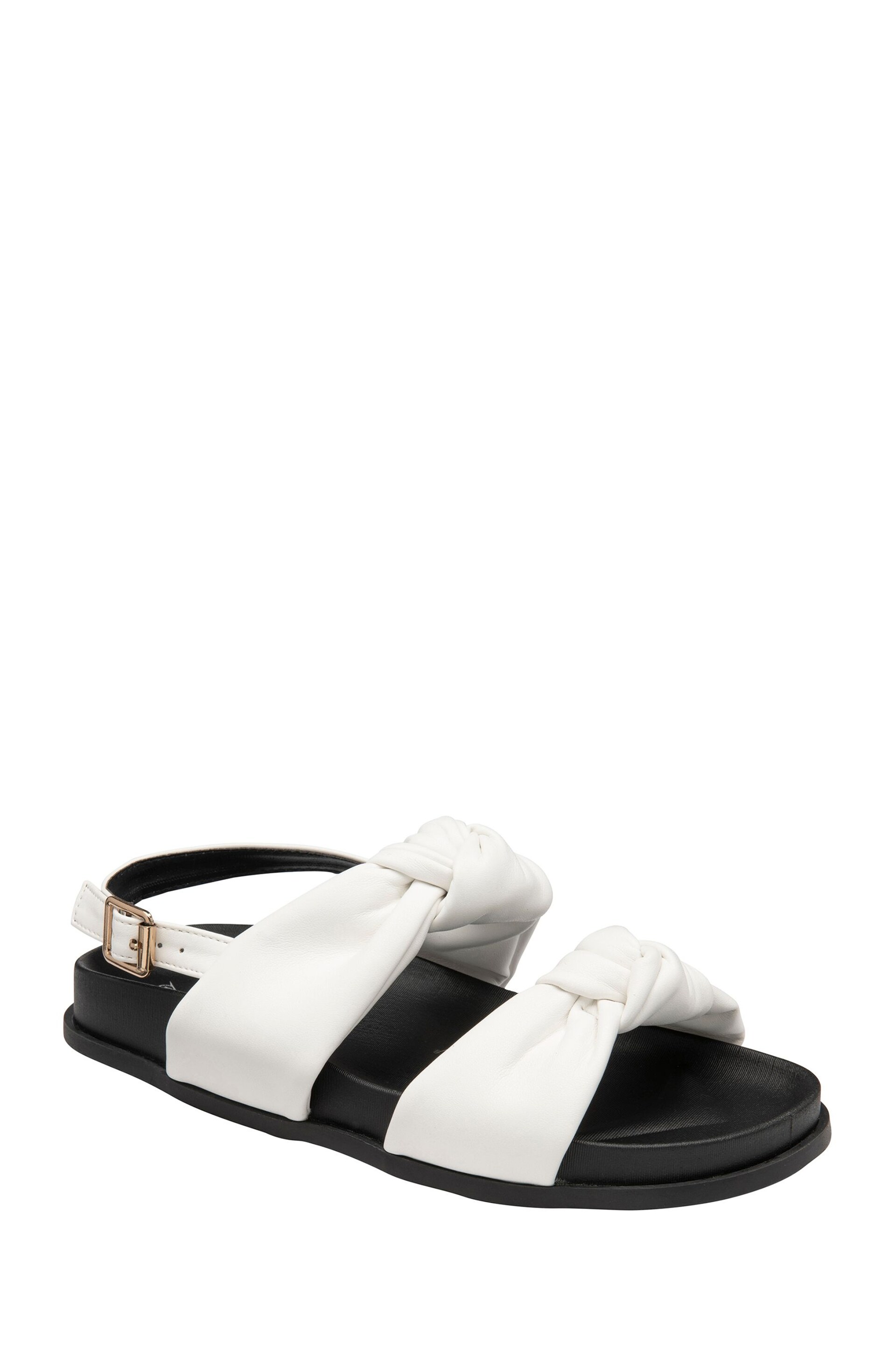 Dunlop White Slingback Sandals - Image 1 of 4