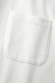 Aubin Chalk White Long Sleeve T-Shirt - Image 6 of 6