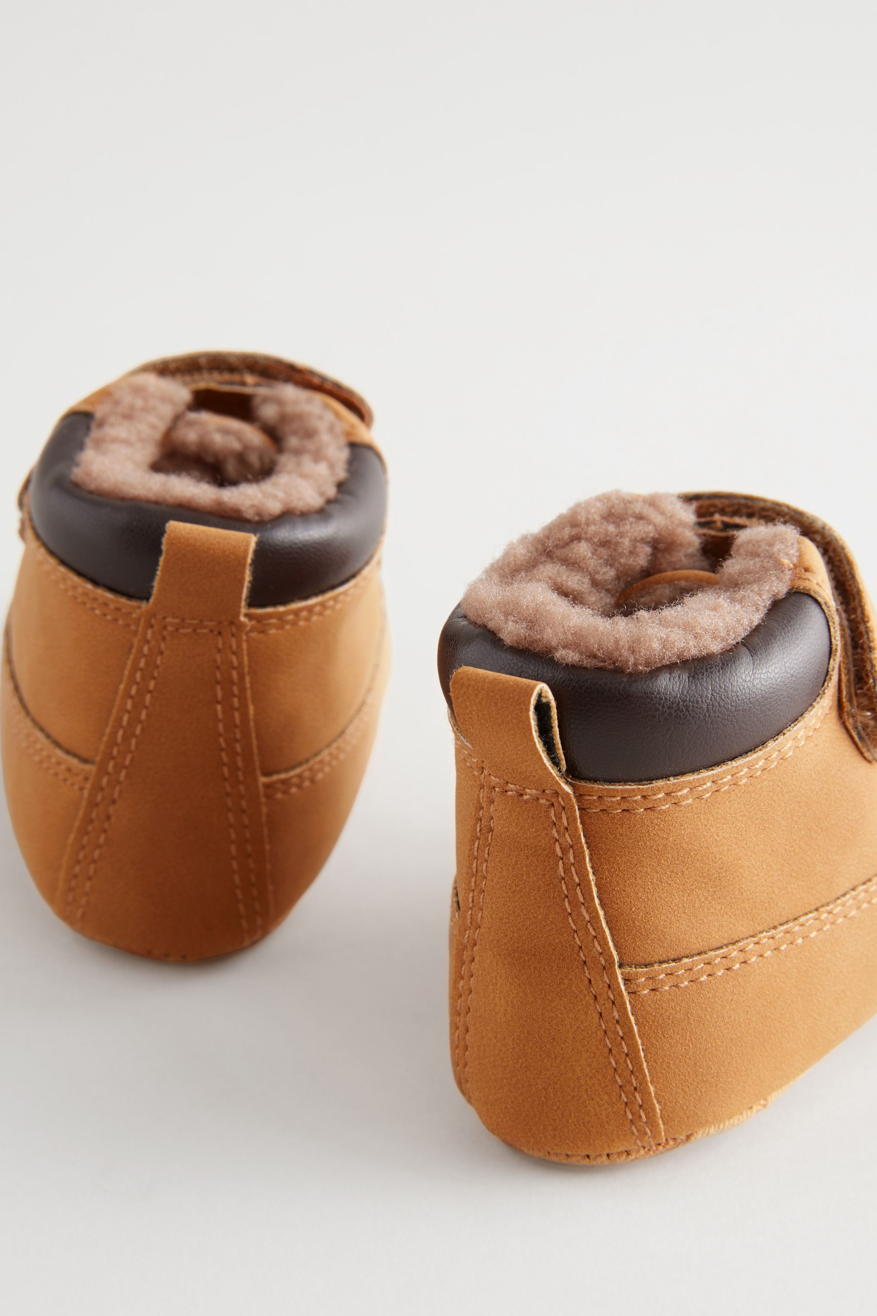 Honey Brown Touch Fastening Baby Work Boots 0 24mths