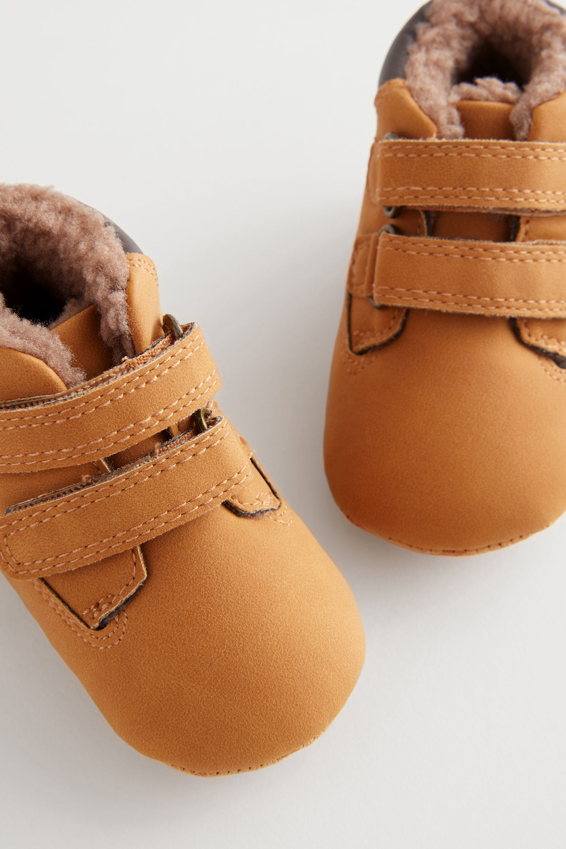 Buy Honey Brown Touch Fastening Baby Work Boots 0 24mths from Next Oman