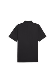 Puma Black Pure Solid Golf Mens Polo Shirt - Image 6 of 6
