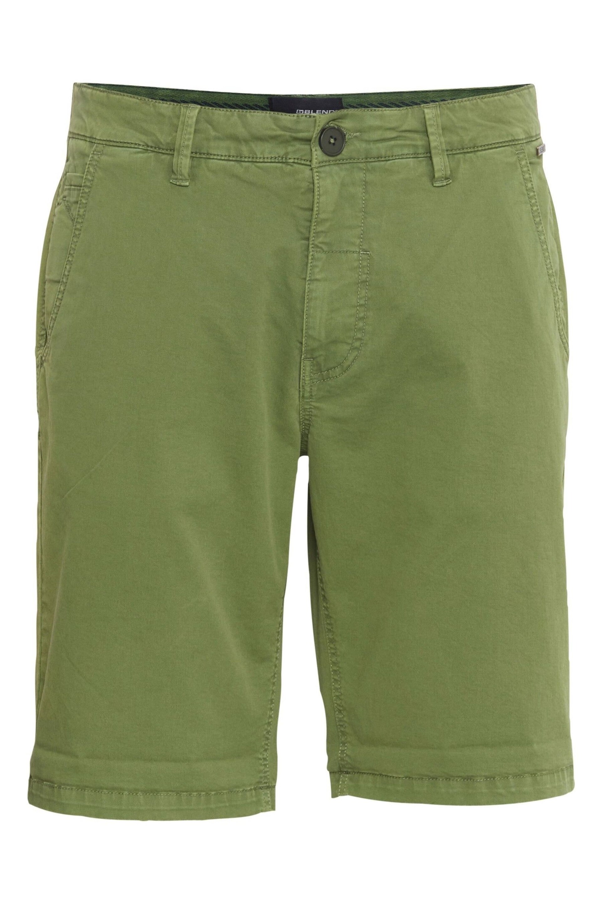 Blend Green Stretch Chino Shorts - Image 5 of 5