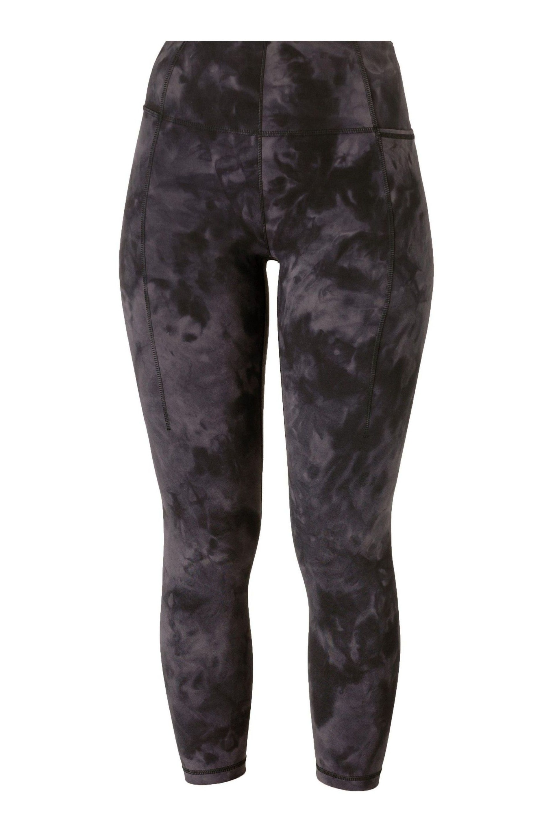 Sweaty Betty Black Spray Dye Print 7/8 Length Super Soft Yoga Leggings - Image 7 of 7