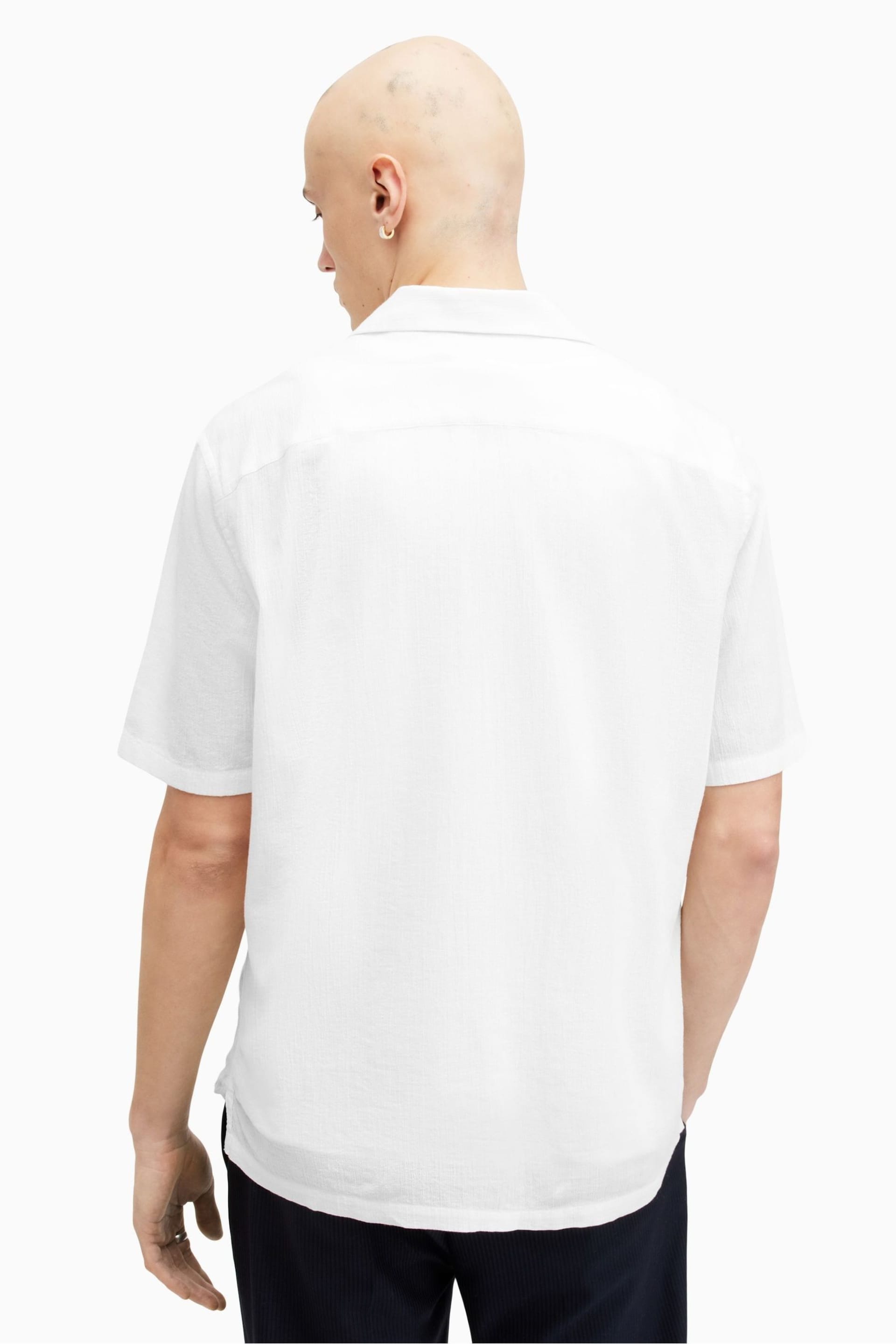 AllSaints White Valley Shirt - Image 5 of 7