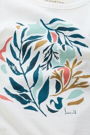 Seasalt Cornwall White Printing Ink T-Shirt - Image 6 of 6