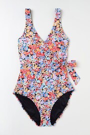 FatFace Pink Maisie Pop Floral Swimsuit - Image 4 of 4