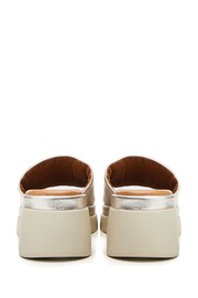 Moda in Pelle Silver Namya High One Band Wedges - Image 3 of 4