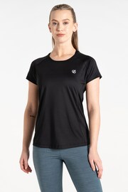 Dare 2b Corral Lightweight Black T-Shirt - Image 1 of 6