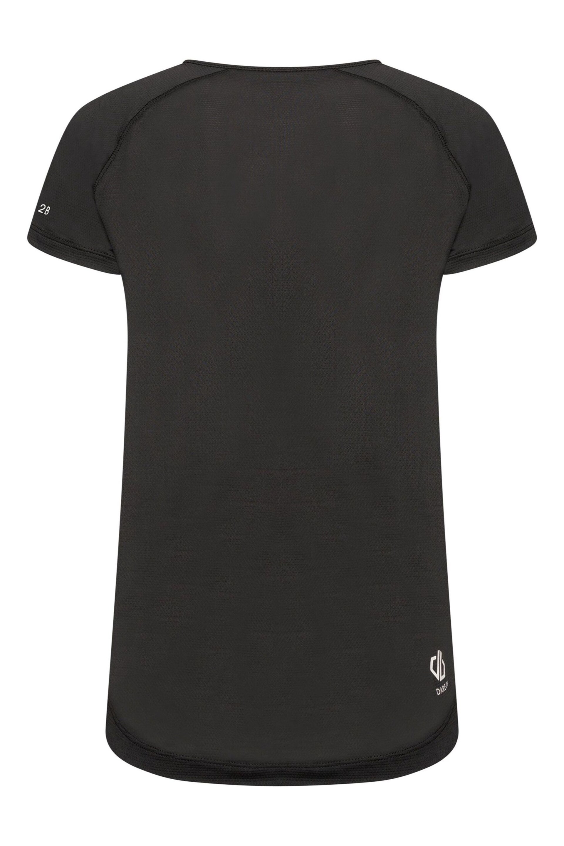 Dare 2b Corral Lightweight Black T-Shirt - Image 6 of 6