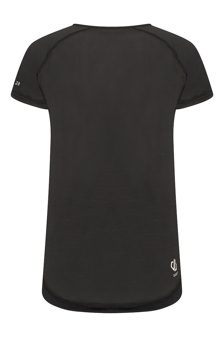 Dare 2b Corral Lightweight Black T-Shirt - Image 6 of 6