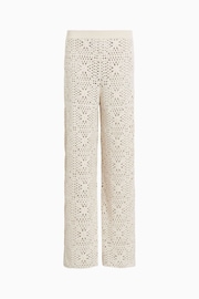 AllSaints White Milly Trousers - Image 6 of 6