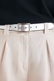 Black/Silver Regular Reversible Belt - Image 2 of 8