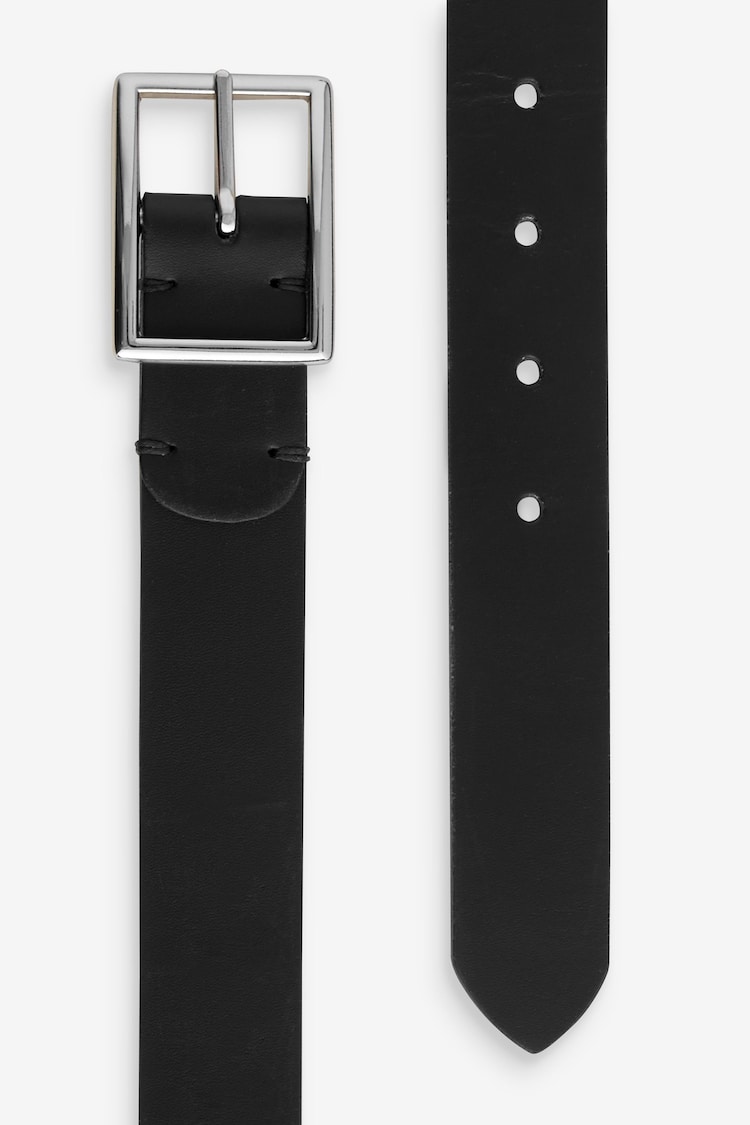 Black/Silver Regular Reversible Belt - Image 8 of 8