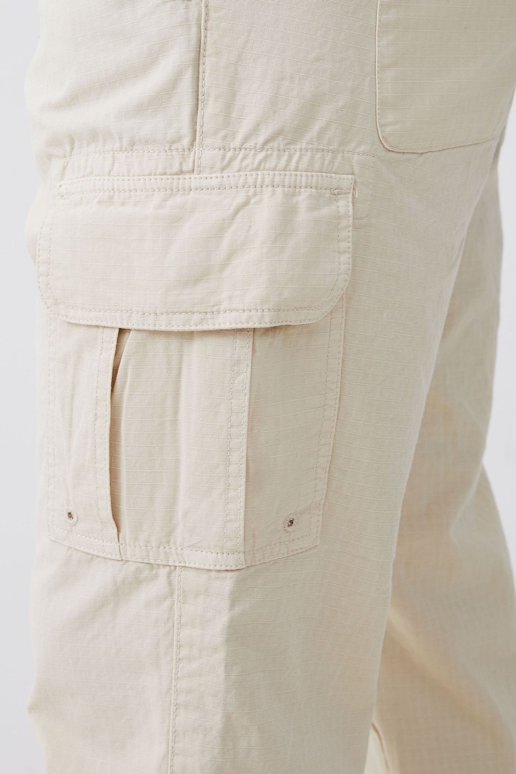 French Connection Natural Ripstop Cargo Trousers - Image 3 of 3