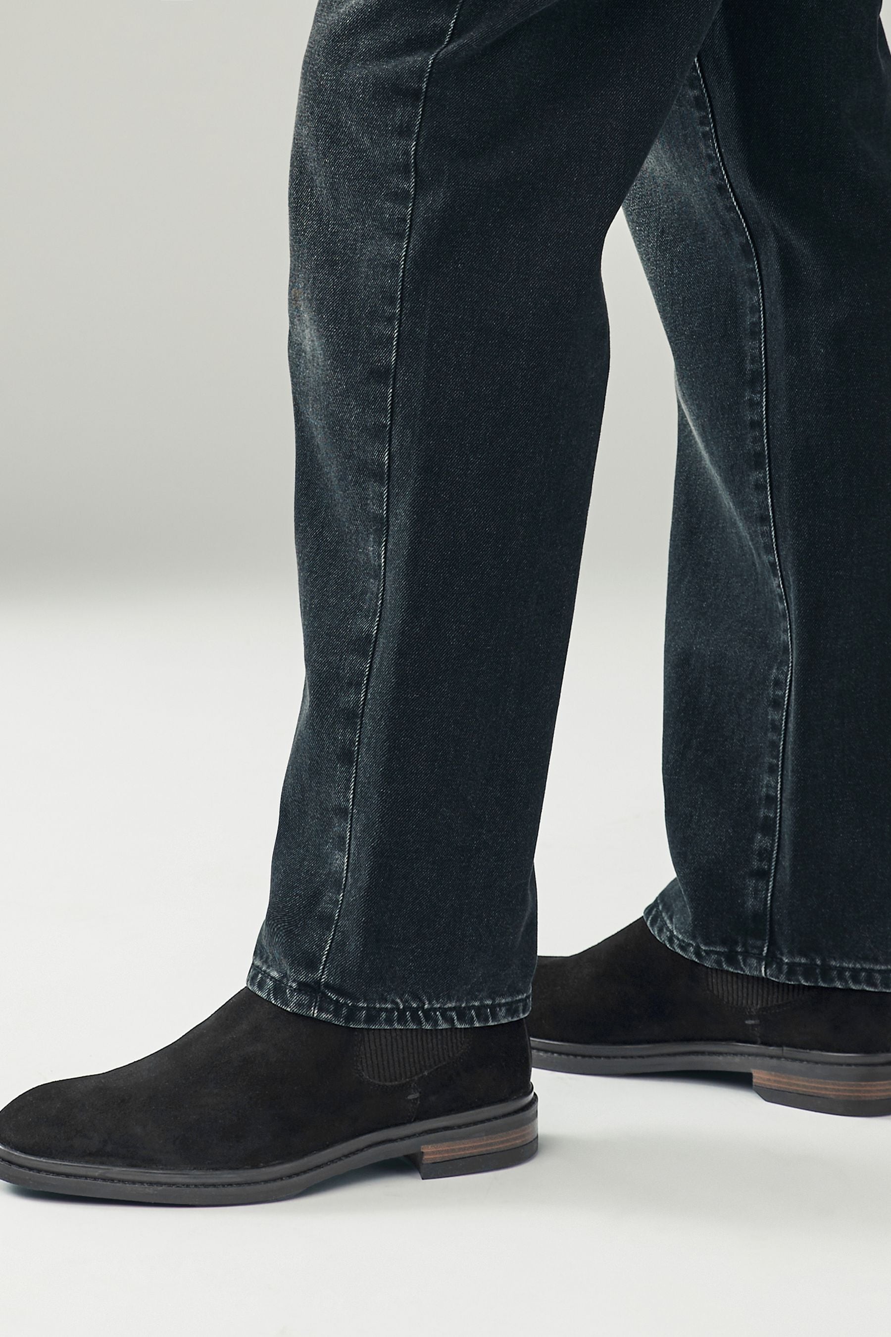 Next black suede shoes on sale