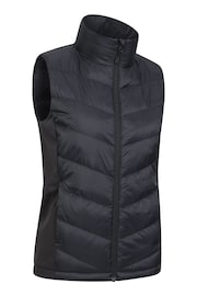 Mountain Warehouse Black Womens Turbine Hybrid Padded Gilet - Image 2 of 7