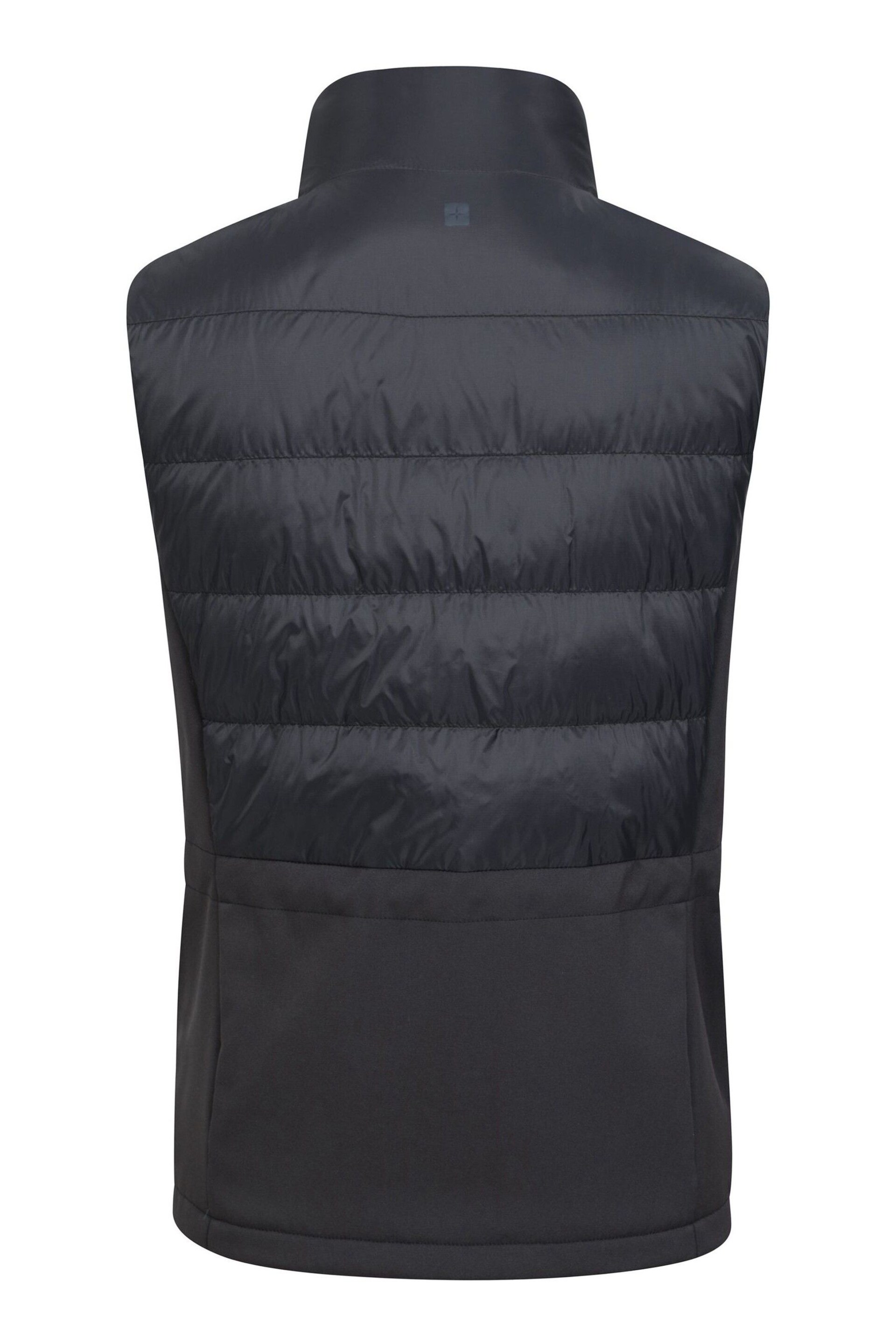 Mountain Warehouse Black Womens Turbine Hybrid Padded Gilet - Image 4 of 7