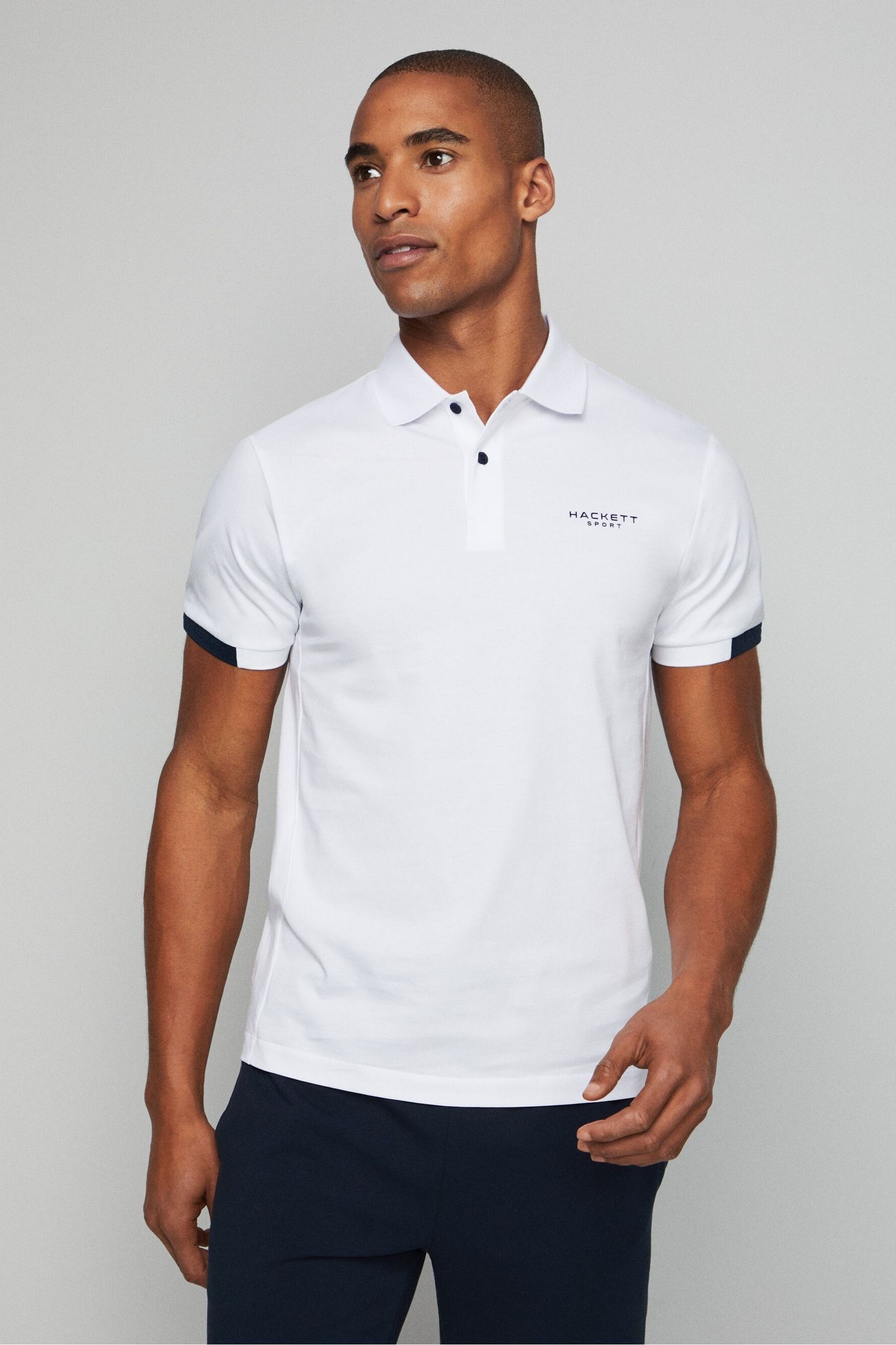 Hackett white polo shop
