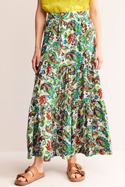 Boden Green Lorna Tiered Maxi Skirt - Image 4 of 5