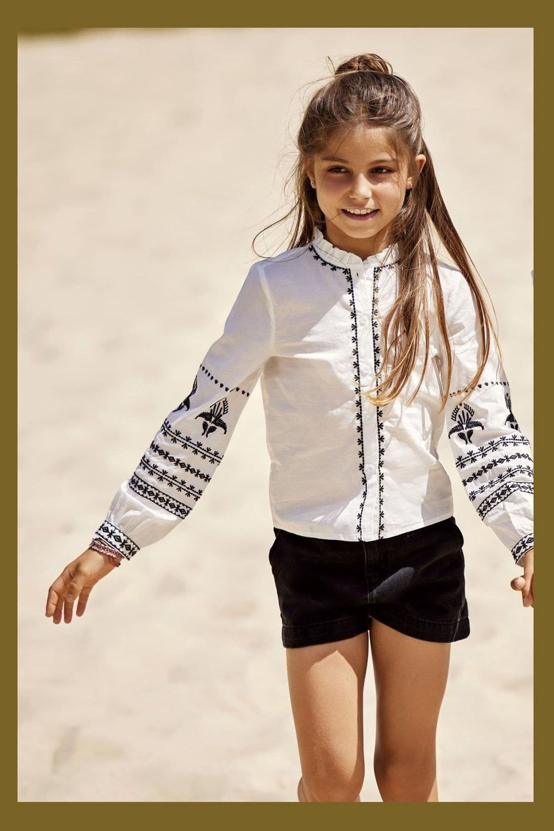 Buy ONLY KIDS High Waisted 100 Cotton Denim Black Shorts from Next Singapore