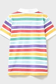 Crew Clothing Multi Yarn Dye Stripe Polo Shirt - Image 2 of 3