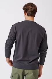 Aubin Chalk White Long Sleeve T-Shirt - Image 2 of 7