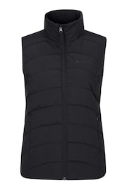 Mountain Warehouse Black Womens Opal Water Resistant Padded Gilet - Image 1 of 4