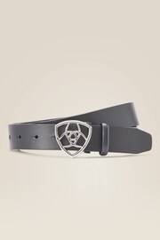 Ariat The Shield Black Belt - Image 1 of 1