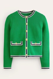 Boden Green Holly Knitted Cardigan - Image 5 of 6