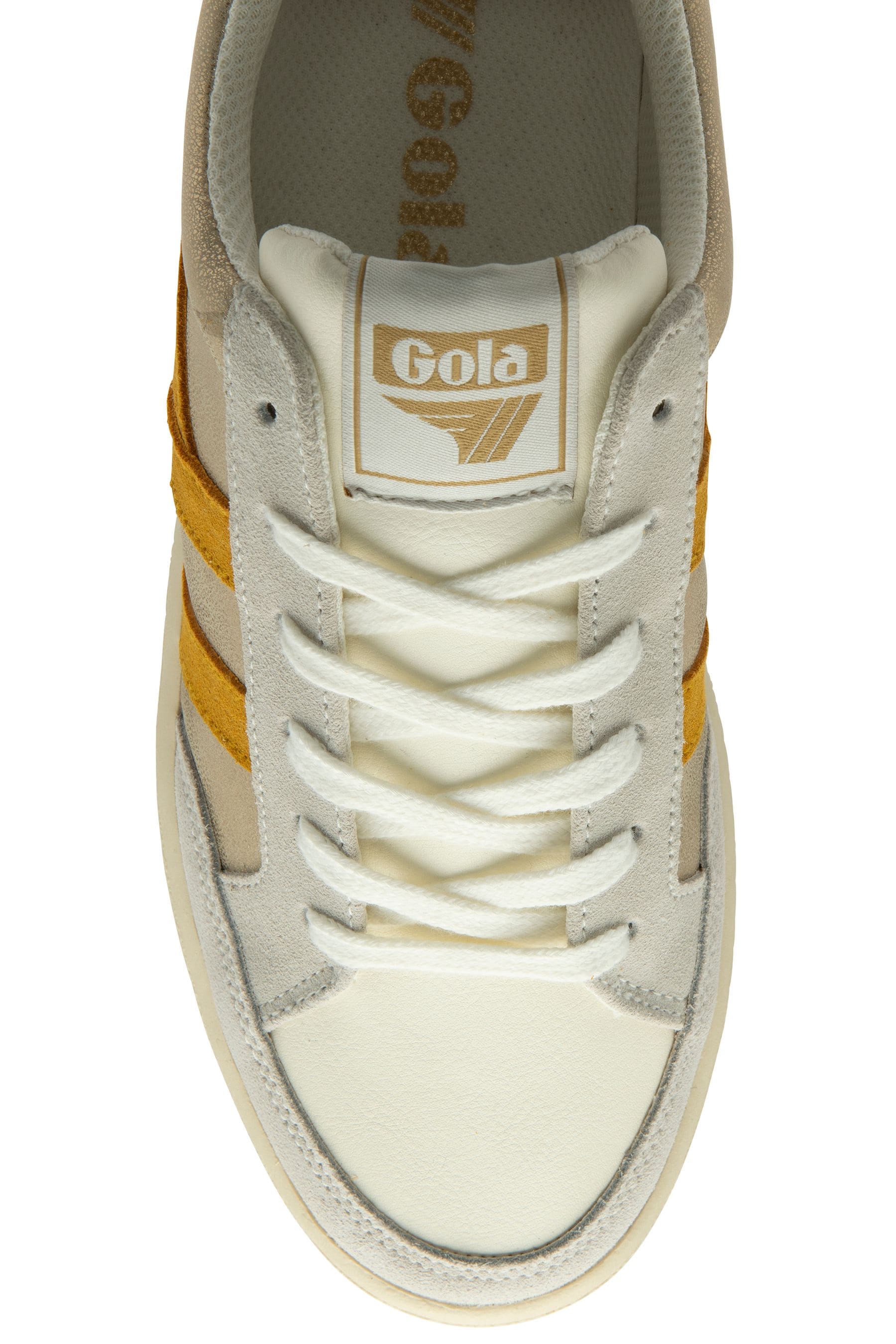 Buy Gola Gold Tone Ladies Superslam Blaze Lace Up Trainers from Next Luxembourg