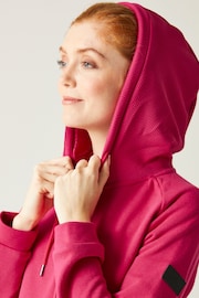 Regatta Pink Flamino Full Zip Hooded Fleece - Image 3 of 9