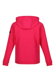 Regatta Pink Flamino Full Zip Hooded Fleece - Image 8 of 9