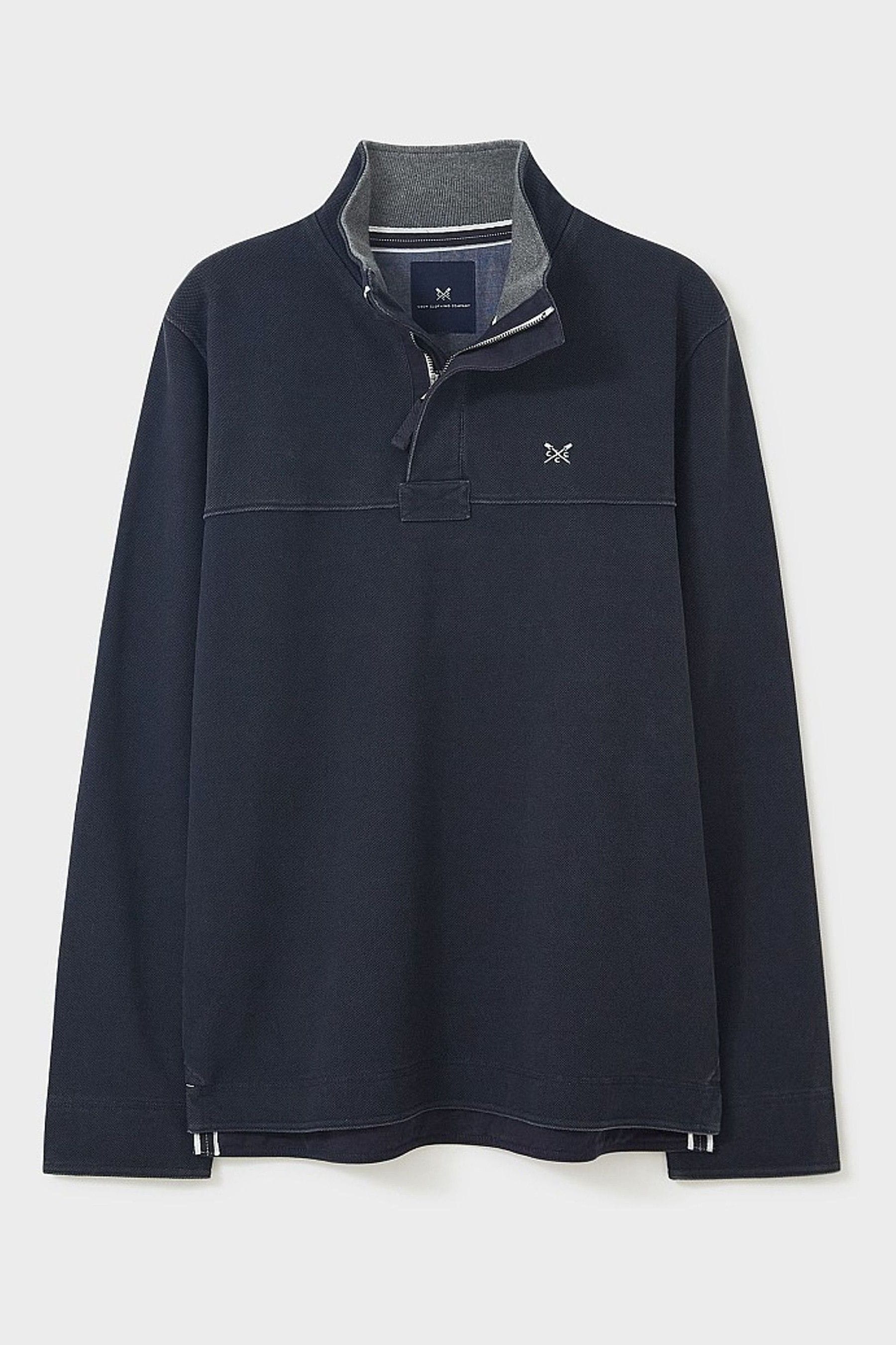 Cotton pique sweatshirt deals
