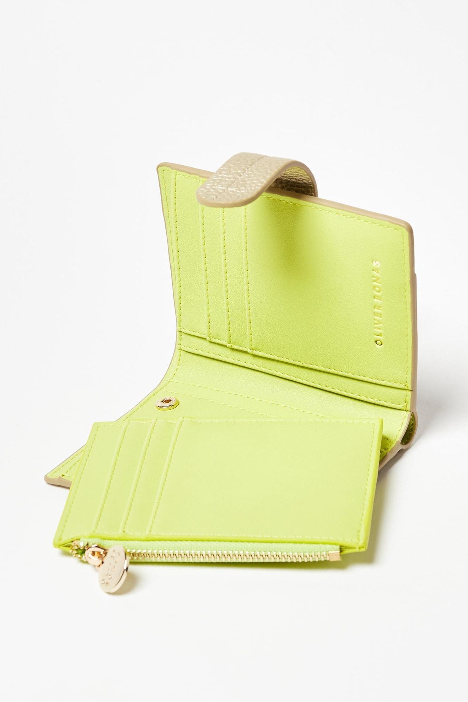 Oliver bonas yellow purse clearance