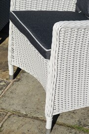 Rowlinson Grey Prestbury Garden 4 Seater Dining Set - Image 6 of 6