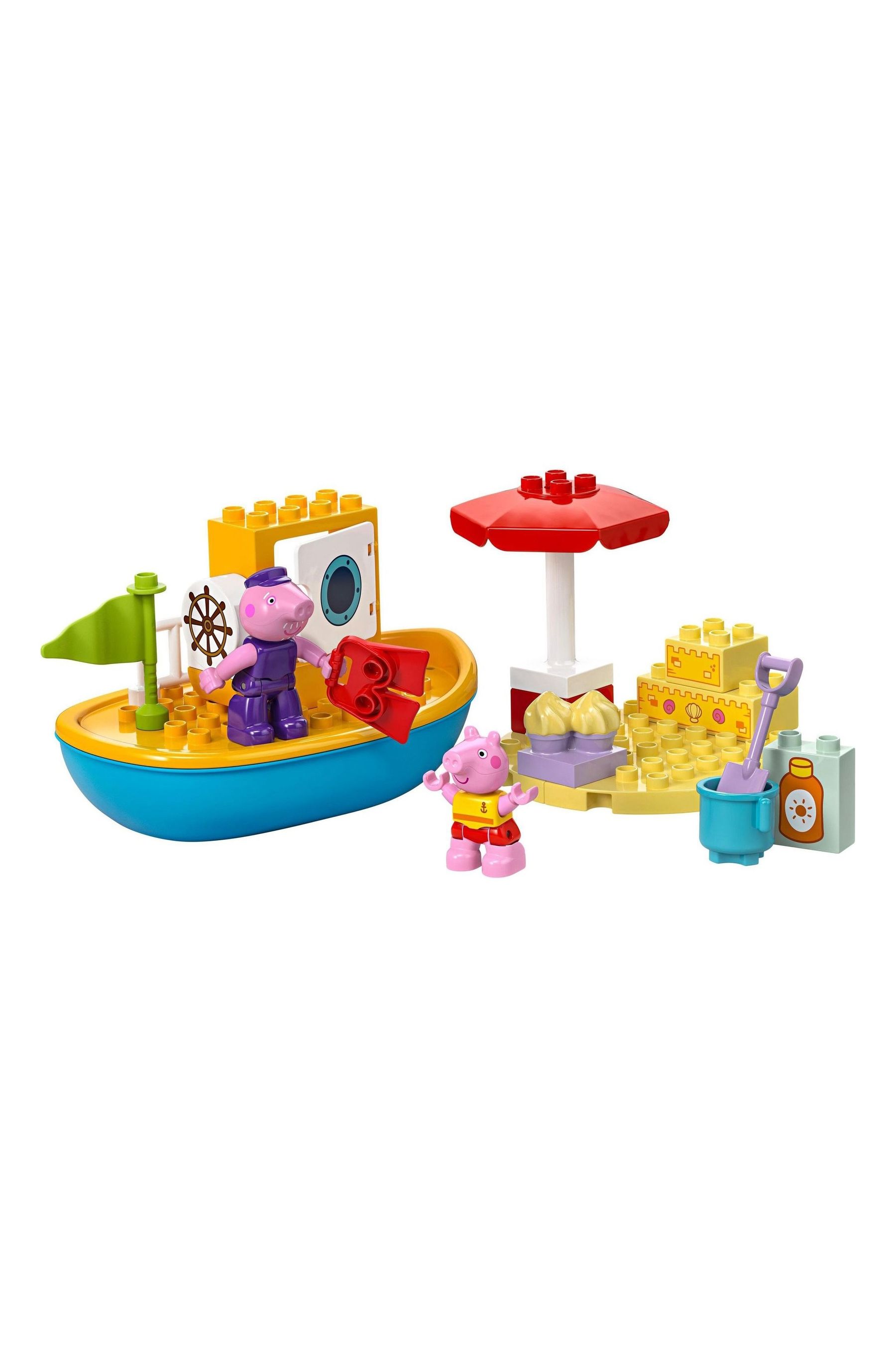 Buy LEGO DUPLO Peppa Pig Boat Trip Playset Toy from Next Slovenia