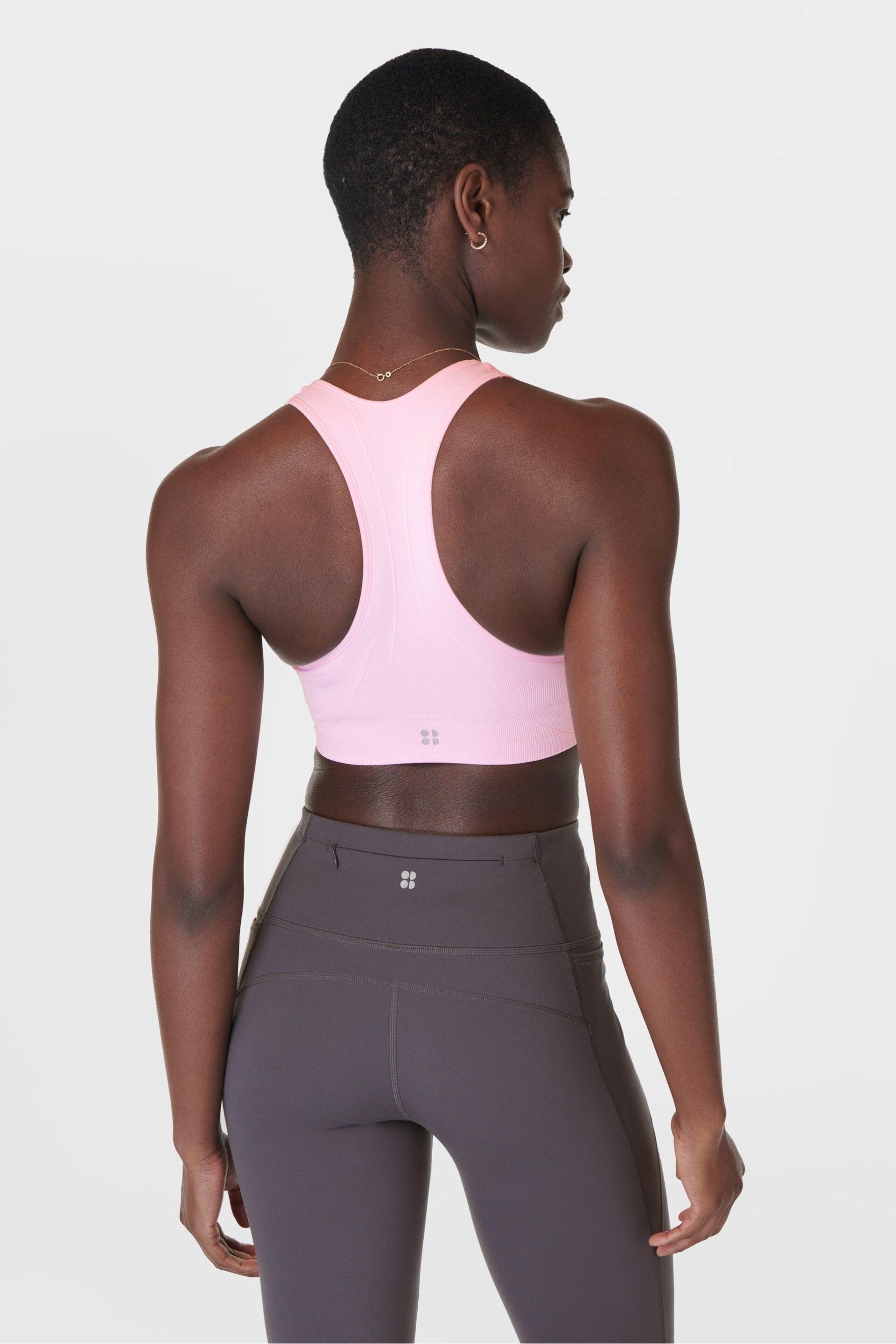 Sweaty Betty Nerine Pink Stamina Sports Bra - Image 2 of 7