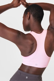 Sweaty Betty Nerine Pink Stamina Sports Bra - Image 3 of 7