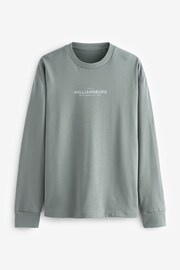 Grey Long Sleeve Williamsburg T-Shirt - Image 1 of 3