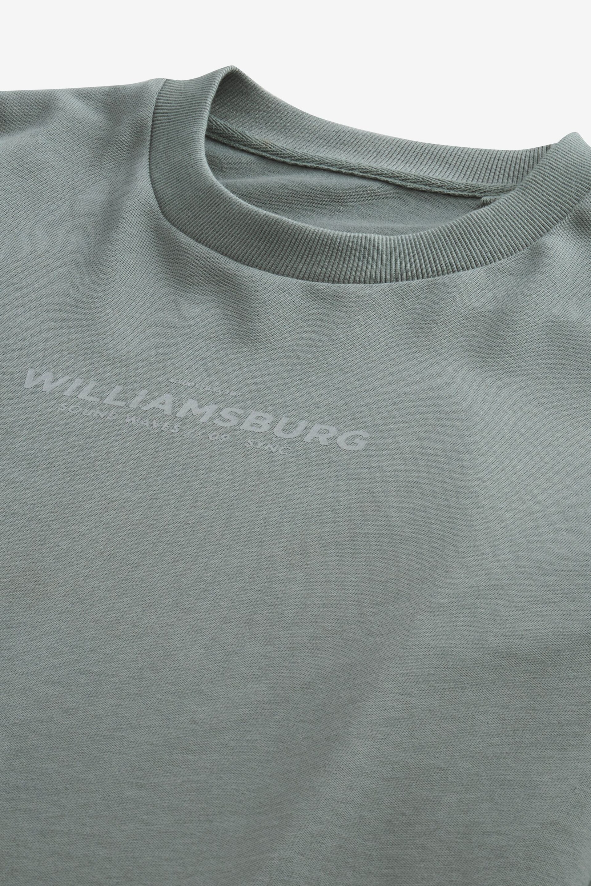 Grey Long Sleeve Williamsburg T-Shirt - Image 3 of 3