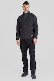 Craghoppers Green CO2 Renu Half Zip Sweat Top - Image 6 of 7