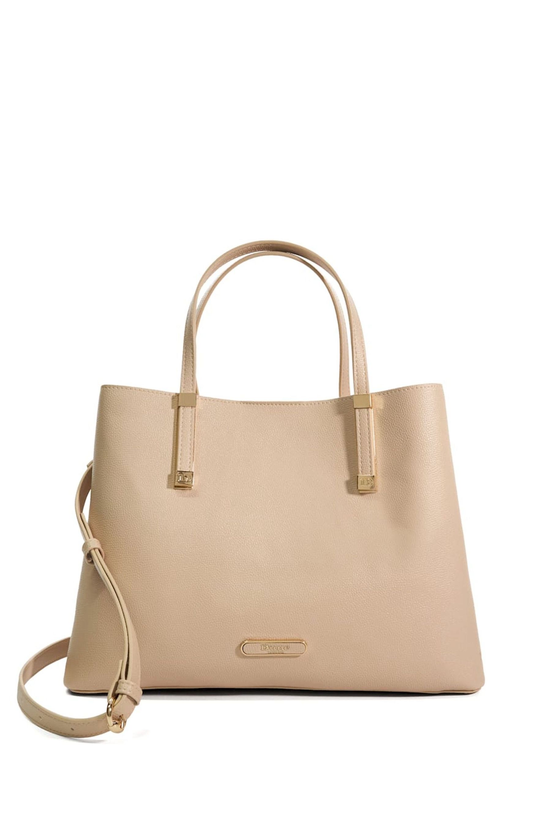 Buy Dune London Cream Dorry Large Unlined Tote Bag from Next Ireland