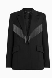 AllSaints Black Franky Blazer - Image 7 of 7