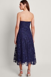 Monsoon Blue Abelia Bandeau Dress - Image 5 of 6