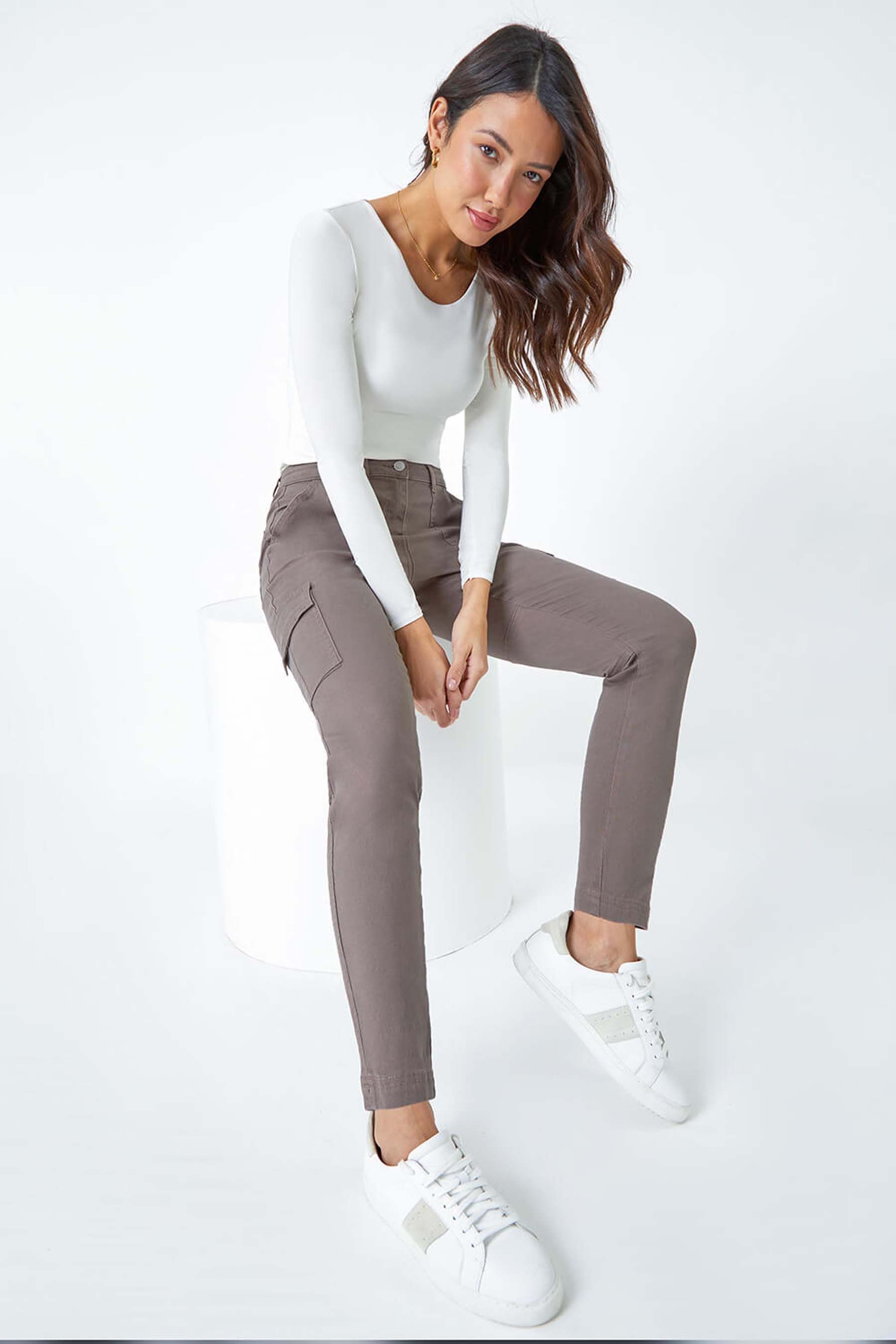 Womens cargo jeggings on sale